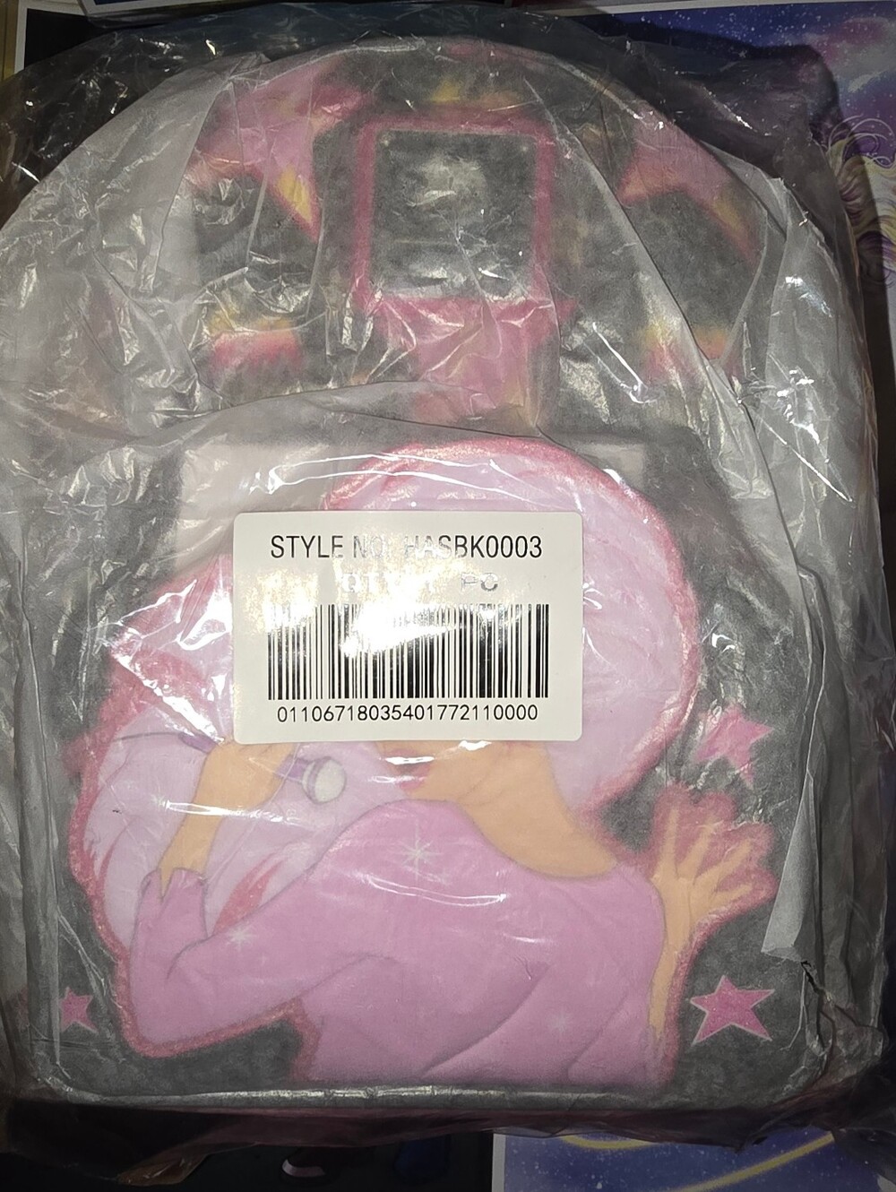 Jem and the Holograms Glitter All-Over Print Mini Backpack - Loungefly